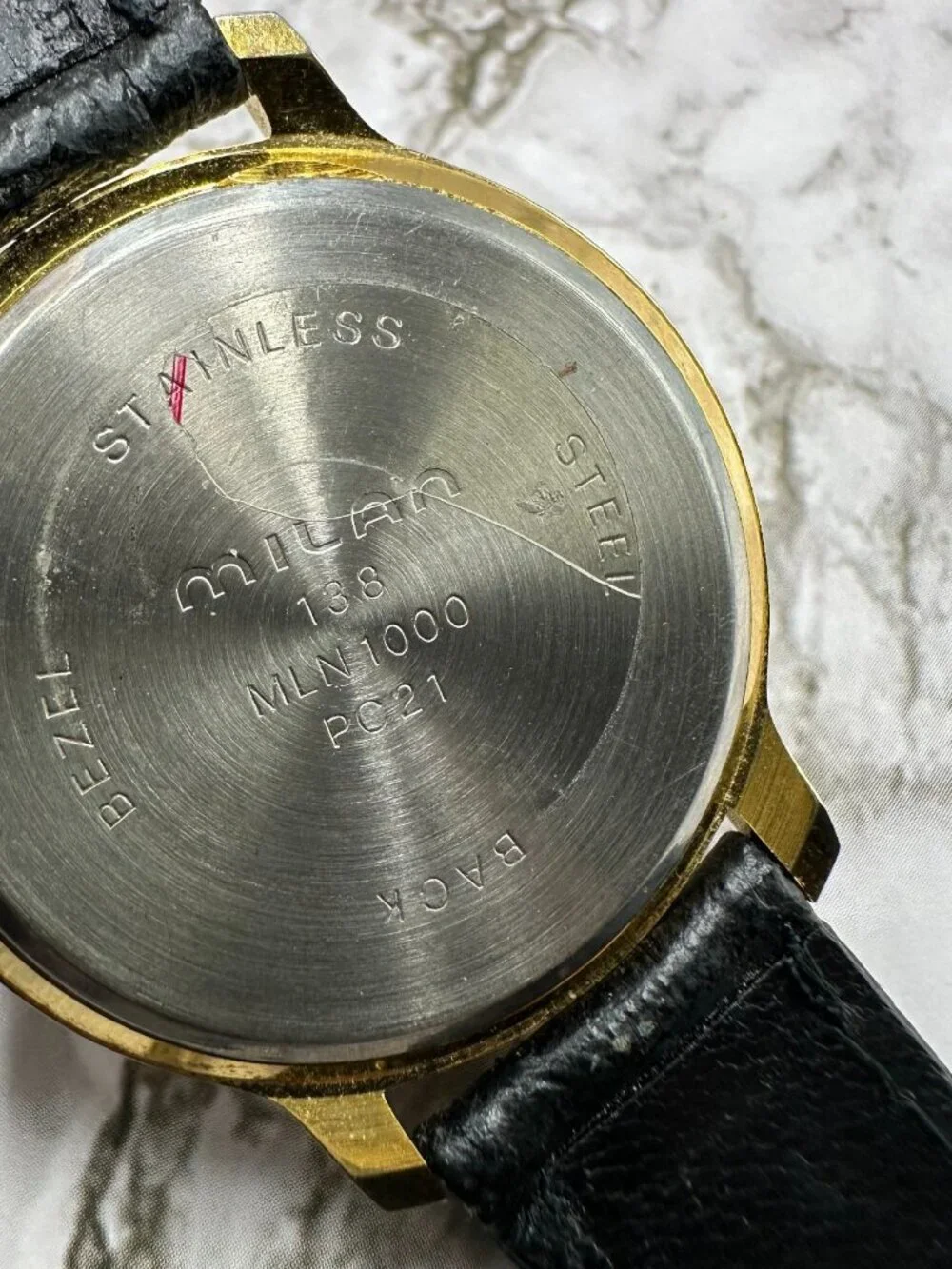 Vintage Christmas Watch Women Gold Tone Holly Bells Dial New Battery 9